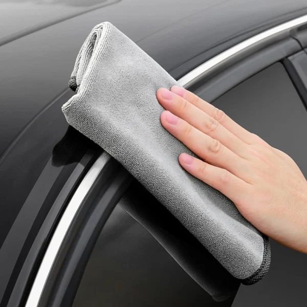 Baseus 2 x Microfiber Car Drying Towel Microfiber 40cm x 40cm Gray (CRXCMJ-0G)eng