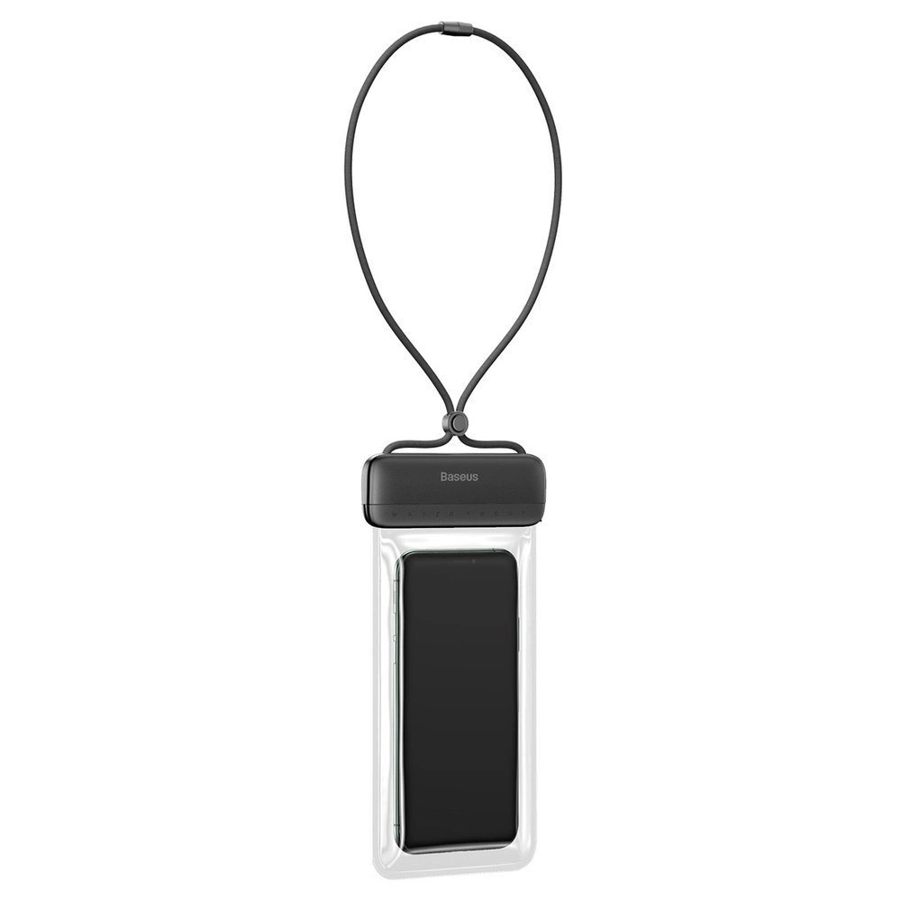 Baseus universal waterproof cover phone case (max 7.2'') for swimming pool IPX8 black (ACFSD-DG1)eng