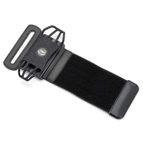 Universal Running Forearm Armband for 6" Smartphones blackeng