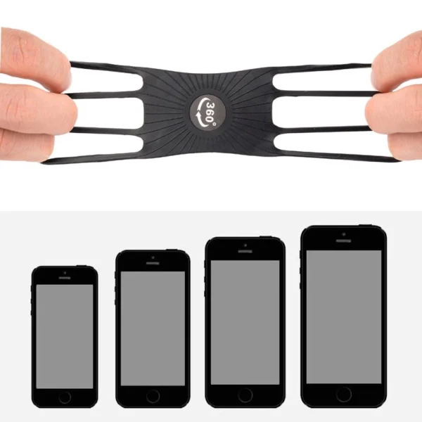 Universal Running Forearm Armband for 6" Smartphones blackeng