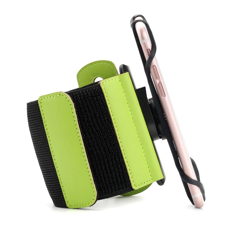 Universal Running Forearm Armband for 6" Smartphones blackeng