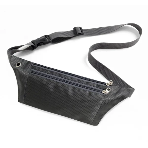 Ultimate Running Belt with headphone outlet  blackeng