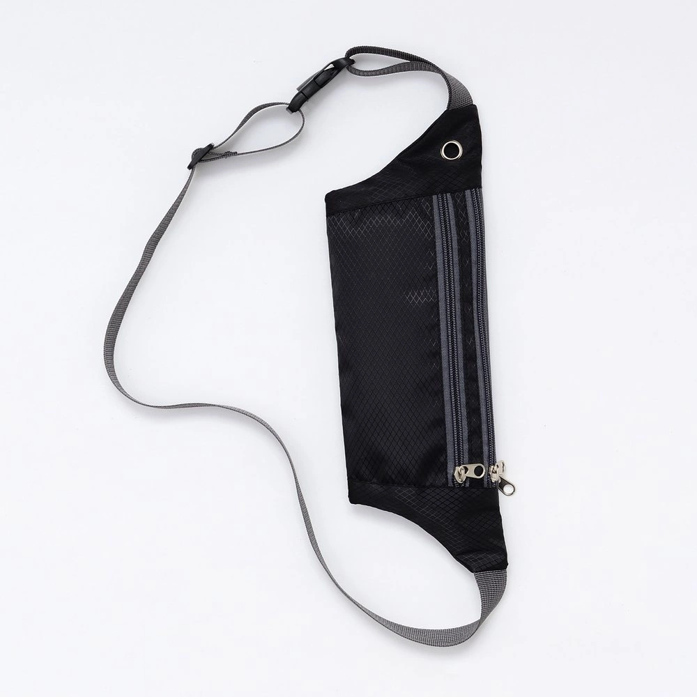 Ultimate Running Belt with headphone outlet  blackeng