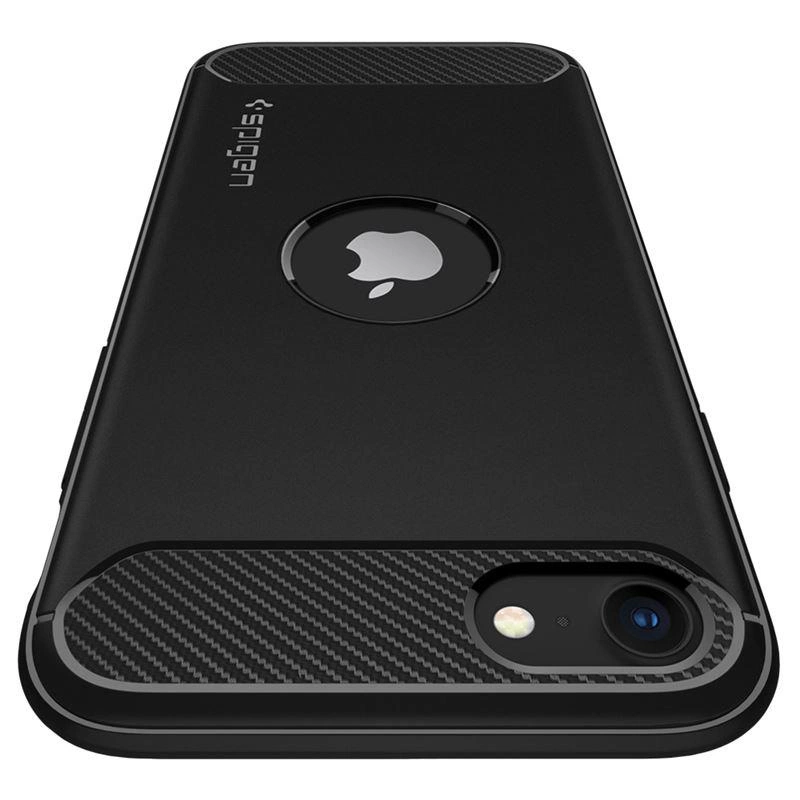Spigen Rugged Armor Case for iPhone SE 2020 / 2022 - Blackeng