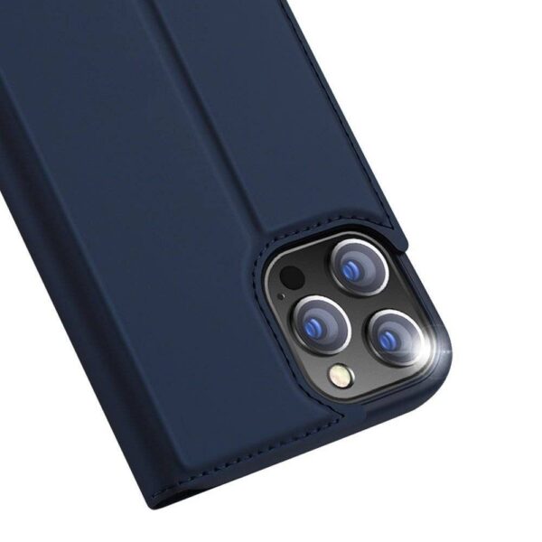 DUX DUCIS wallet case SKIN PRO for IPHONE 13 Pro Max blue