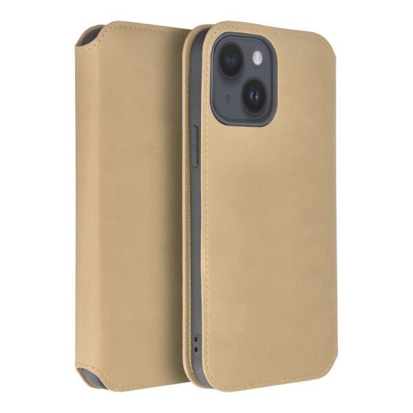 DUAL POCKET Book case for IPHONE 17 Pro Max gold