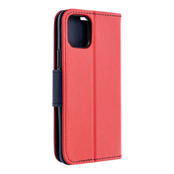 FANCY Book case for IPHONE 17 Pro red / navy