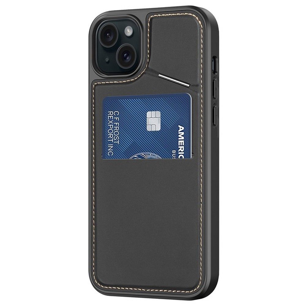 DUX DUCIS case RAFI II MAG with stand compatible with MagSafe for IPHONE 13 / 14 black