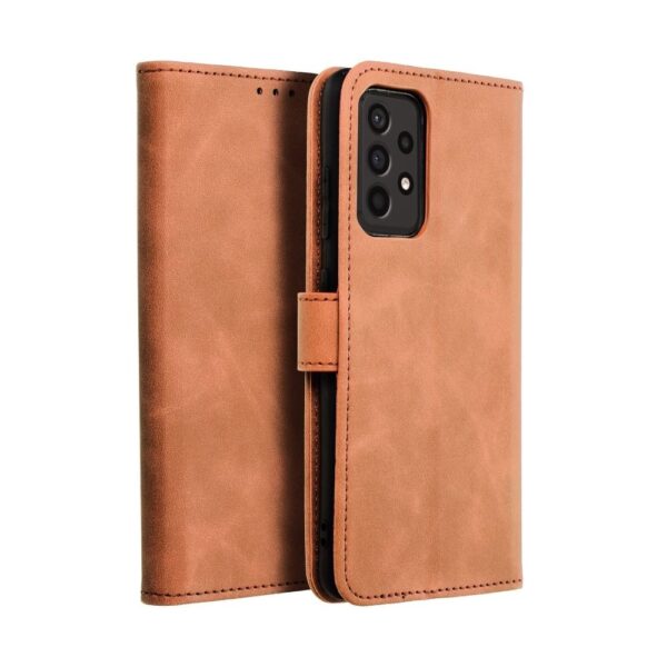 TENDER Book Case for SAMSUNG A52 5G / A52 LTE ( 4G ) / A52s 5G brown