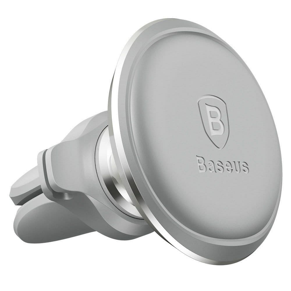 BASEUS magnetic car holder for air vent SUGX020012/SUGX-AOV silver