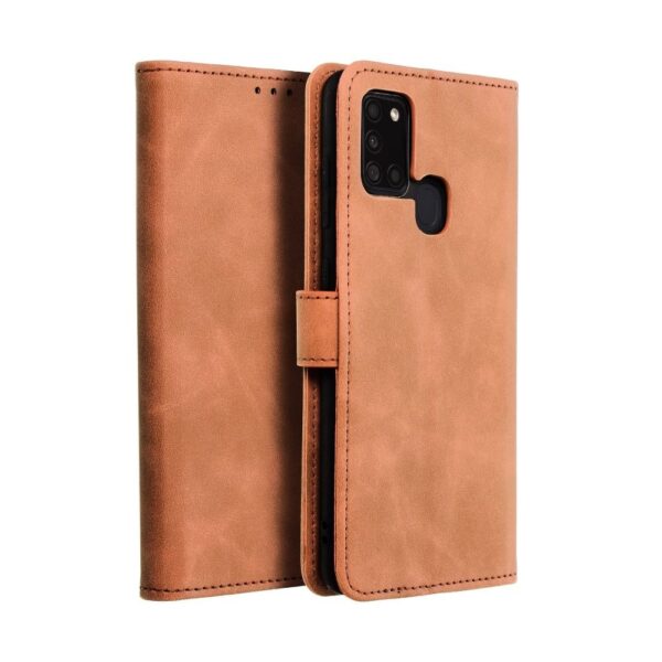 TENDER Book Case for SAMSUNG A21s brown