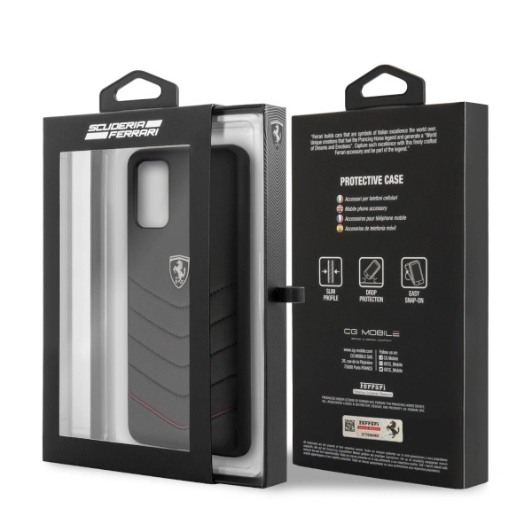 Ferrari Hardcase FEHQUHCS67BK S20+ G985 black/black Heritageeng