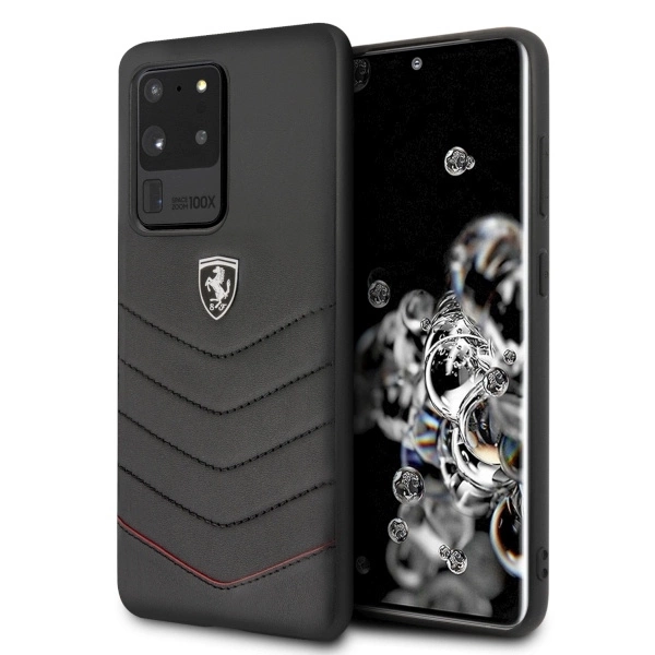 Ferrari Hardcase FEHQUHCS69BK S20 Ultra G988 black/black Heritageeng