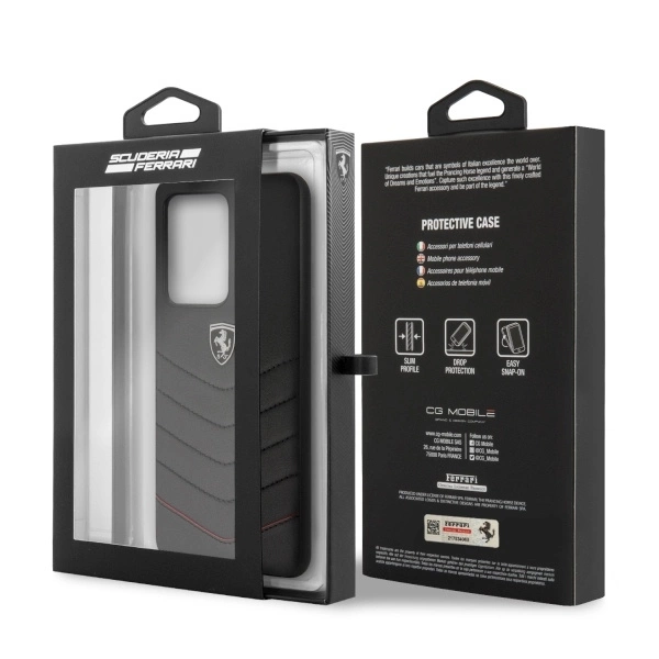 Ferrari Hardcase FEHQUHCS69BK S20 Ultra G988 black/black Heritageeng