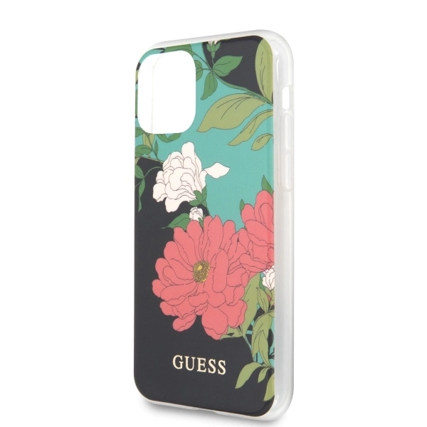 Guess GUHCN58IMLFL01 iPhone 11 Pro black/black N°1 Flower Collectioneng