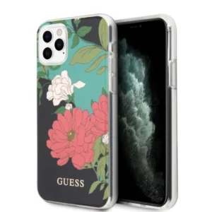 Guess GUHCN65IMLFL01 iPhone 11 Pro Max black/black N°1 Flower Collectioneng