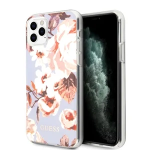 Guess GUHCN65IMLFL02 iPhone 11 Pro Max lilac/lilac N°2 Flower Collectioneng