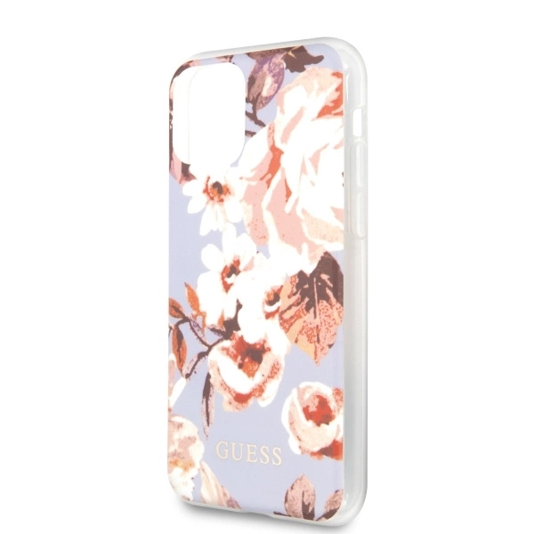 Guess GUHCN65IMLFL02 iPhone 11 Pro Max lilac/lilac N°2 Flower Collectioneng