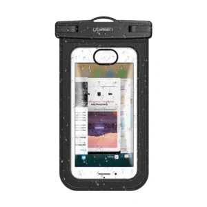 Ugreen LP186 50919 case waterproof IPX8 for 4-6.5" smartphone - blackeng