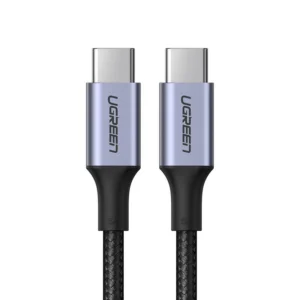 Ugreen US316 70427 USB-C - USB-C PD QC FCP cable 100W 5A 480Mb/s 1m - grayeng