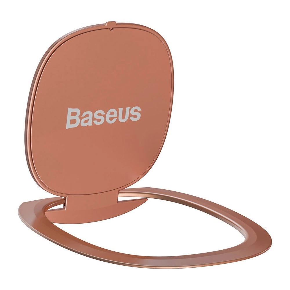 Baseus ultra-thin self-adhesive ring holder phone stand pink (SUYB-0R)eng