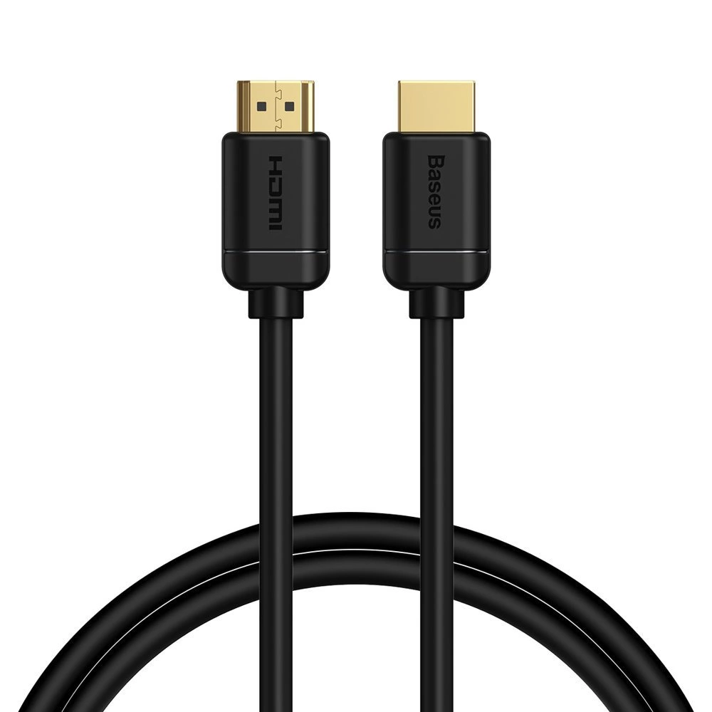 Baseus cable HDMI 2.0 cable 4K 60 Hz 3D HDR 18 Gbps 1 m black (CAKGQ-A01)eng