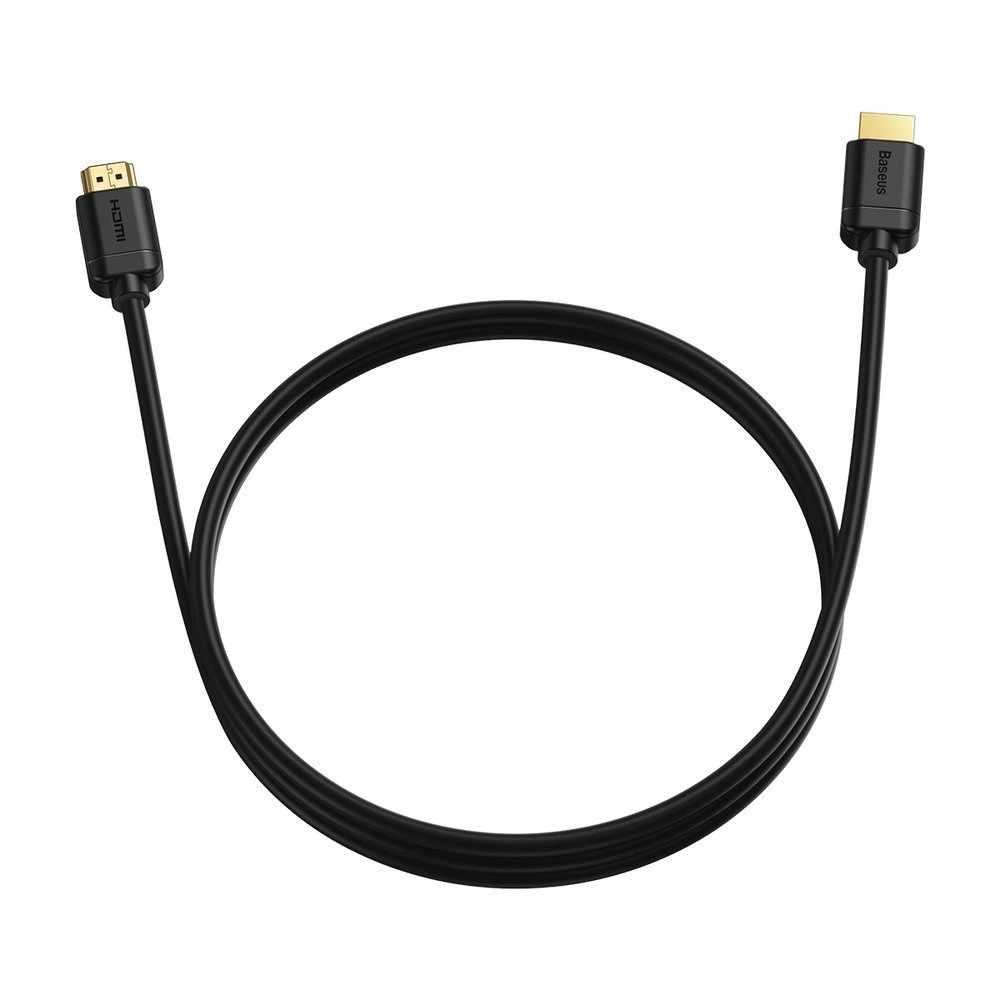 Baseus HDMI 2.0 cable 4K 60 Hz 3D HDR 18 Gbps 2 m black (CAKGQ-B01)eng