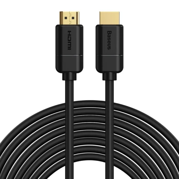 Baseus cable HDMI 2.0 cable 4K 30 Hz 3D HDR 18 Gbps 8 m black (CAKGQ-E01)eng