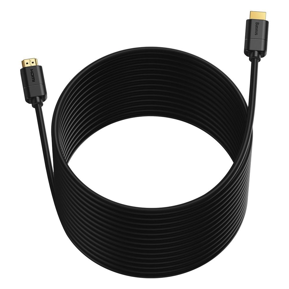 Baseus cable HDMI 2.0 cable 4K 30 Hz 3D HDR 18 Gbps 8 m black (CAKGQ-E01)eng