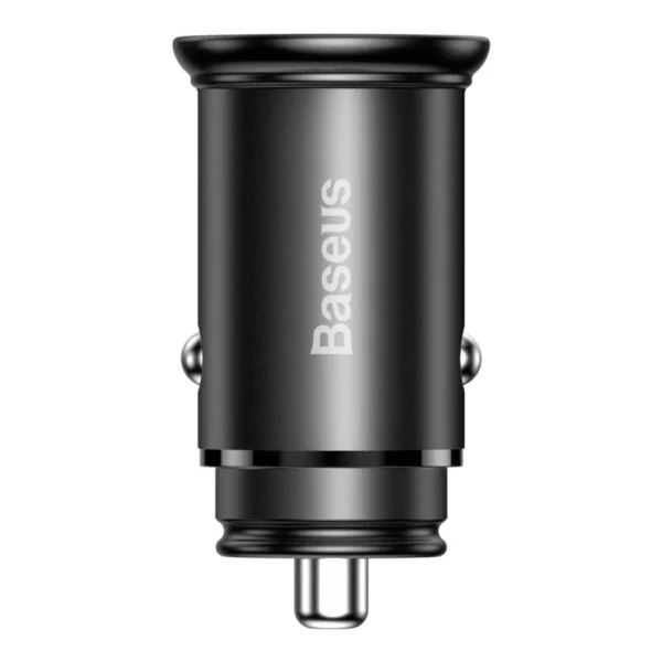 Baseus PPS smart car charger USB / USB Type C 30 W Quick Charge 4.0 QC4+ Power Delivery 3.0 VOOC SCP AFC MTKPE black (CCYS-C01)eng