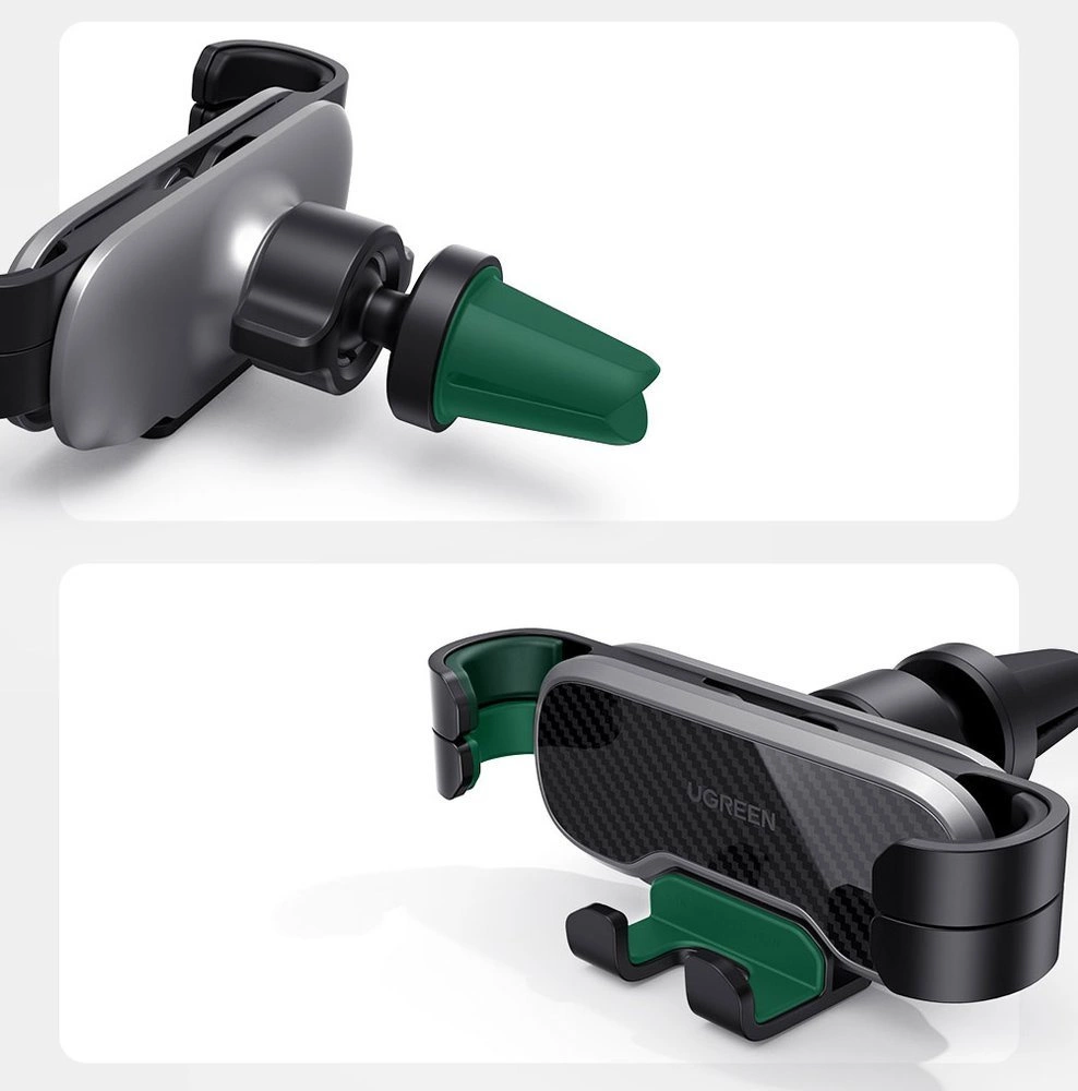 Ugreen gravity car phone holder black (80539)eng