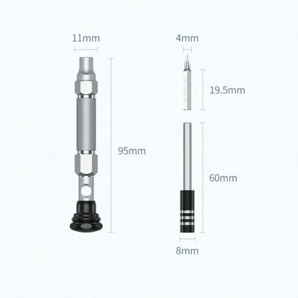 Ugreen 38 in 1 service screwdriver set pentalobe bits screwdrivers (80459 CM372)eng