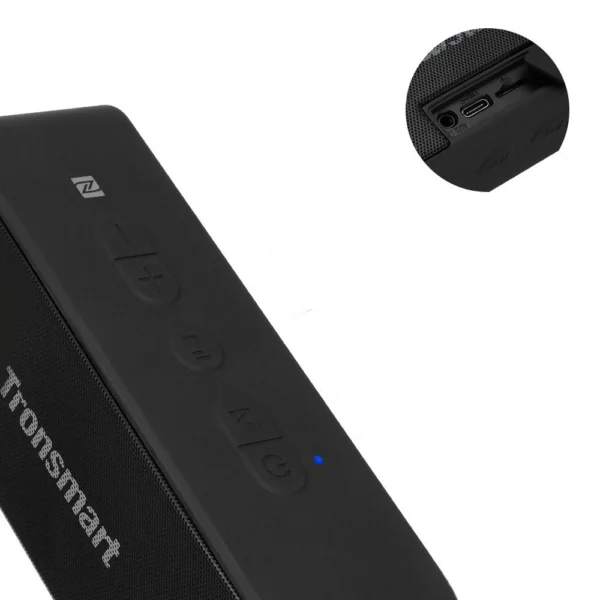 Tronsmart Element T2 Plus 20W Portable Wireless Bluetooth 5.0 Speaker Black (357167)eng