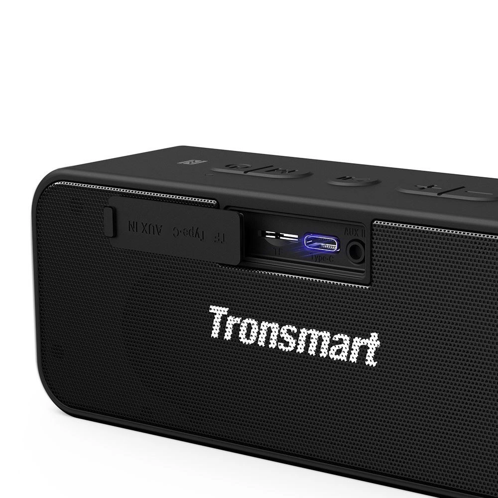 Tronsmart Element T2 Plus 20W Portable Wireless Bluetooth 5.0 Speaker Black (357167)eng