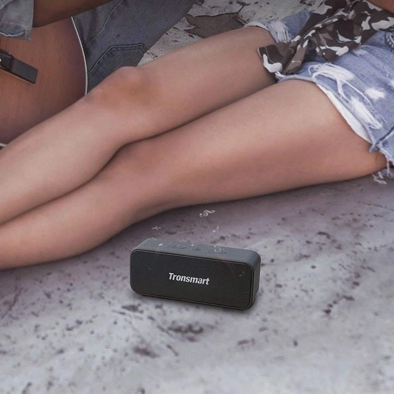 Tronsmart Element T2 Plus 20W Portable Wireless Bluetooth 5.0 Speaker Black (357167)eng