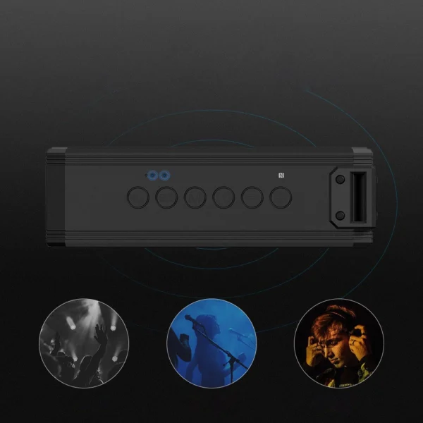 Tronsmart Element Force + 40 W Portable Wireless Bluetooth 5.0 NFC Speaker Black (322485)eng