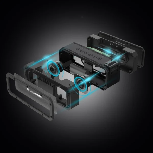 Tronsmart Element Force + 40 W Portable Wireless Bluetooth 5.0 NFC Speaker Black (322485)eng