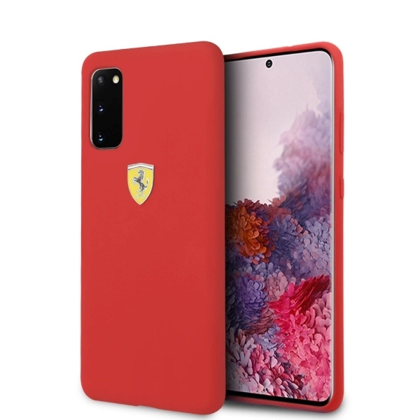Ferrari Silicone Case for Samsung Galaxy S20 - Redeng