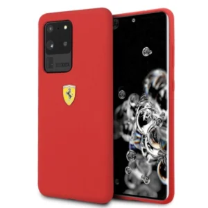 Ferrari Hardcase FESSIHCS69RE S20 Ultra G988 red/red Siliconeeng