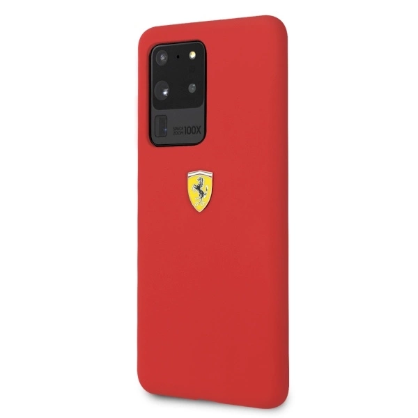Ferrari Hardcase FESSIHCS69RE S20 Ultra G988 red/red Siliconeeng