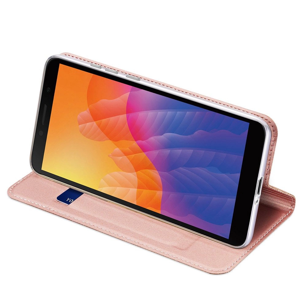 61004_4 DUX DUCIS Skin Pro Bookcase type case for Huawei Y5p pinkeng
