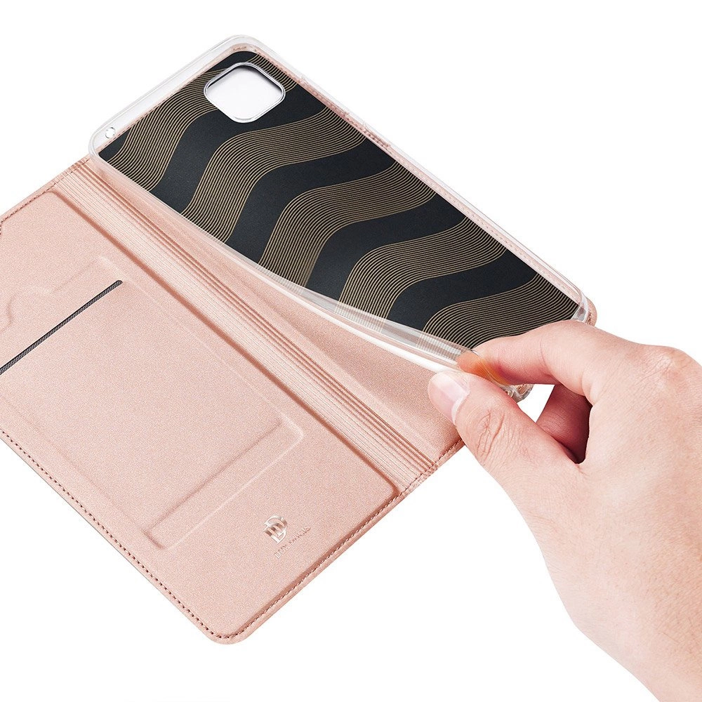 61004_6 DUX DUCIS Skin Pro Bookcase type case for Huawei Y5p pinkeng