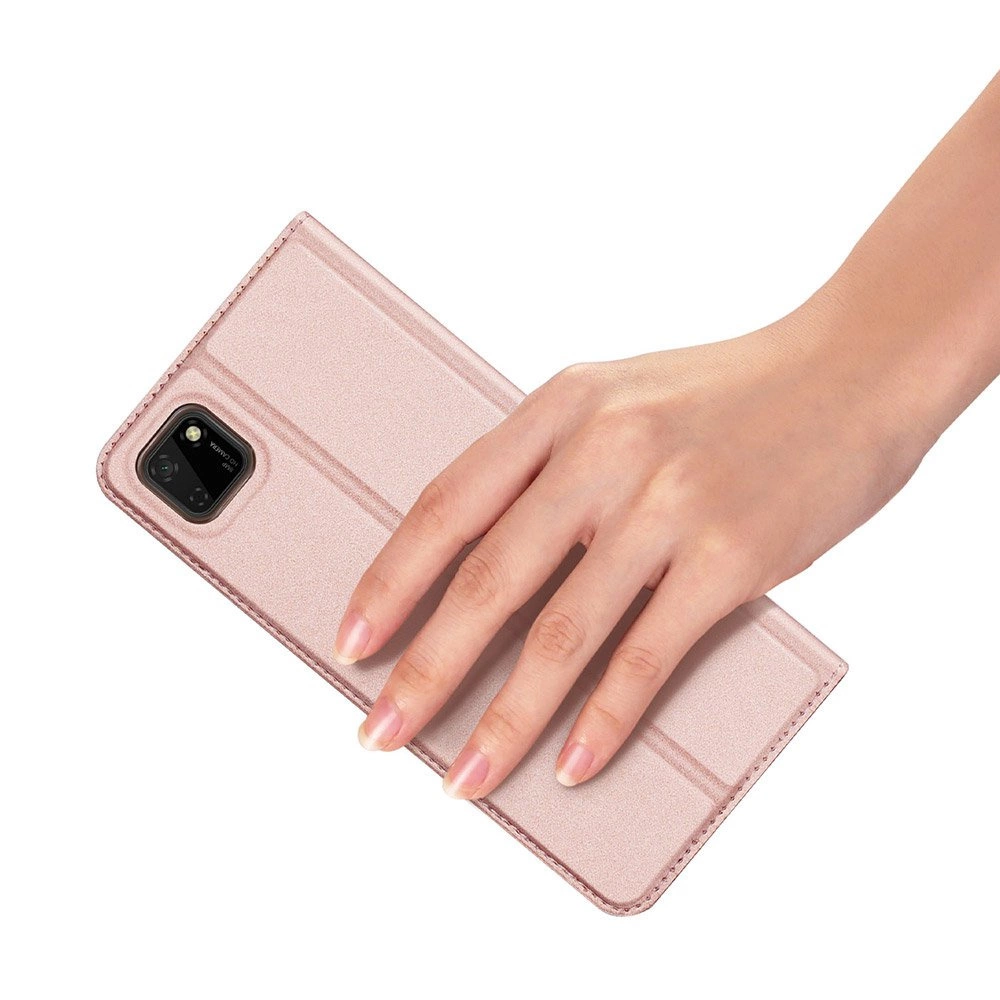 61004_9 DUX DUCIS Skin Pro Bookcase type case for Huawei Y5p pinkeng