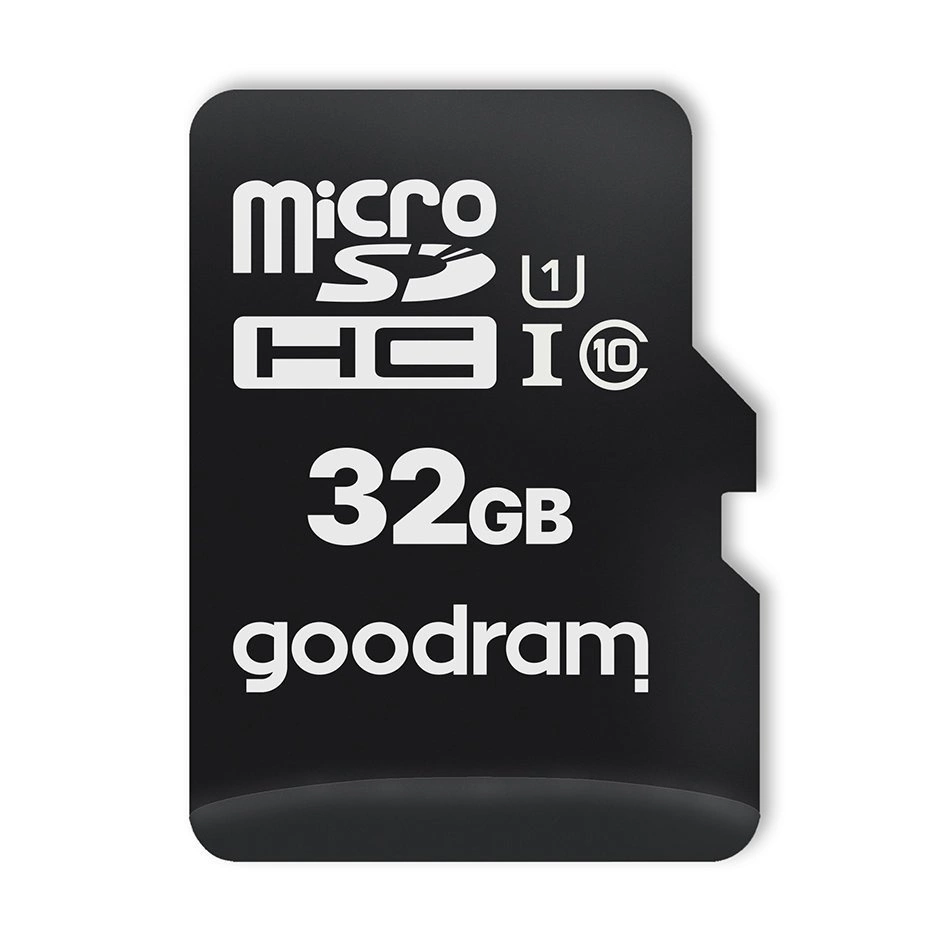 Goodram Microcard 32 GB micro SD HC UHS-I class 10 memory card, SD adapter (M1AA-0320R12)eng