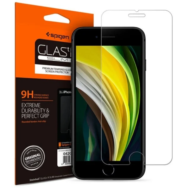 Spigen Glas.tR Slim Tempered Glass for iPhone 7 / 8 / SE 2020 / 2022eng