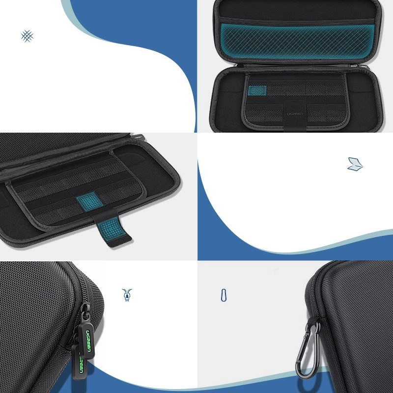 Ugreen Case Box for Nintendo Switch and Accessories 26 cm x 12 cm x 4 cm black (LP174 50974)eng