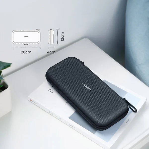 Ugreen Case Box for Nintendo Switch and Accessories 26 cm x 12 cm x 4 cm black (LP174 50974)eng