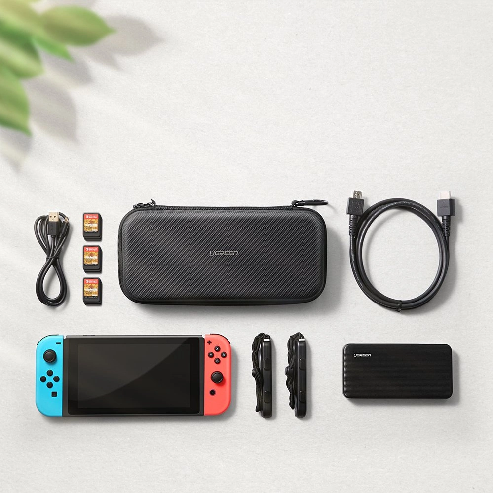 Ugreen Case Box for Nintendo Switch and Accessories 26 cm x 12 cm x 4 cm black (LP174 50974)eng