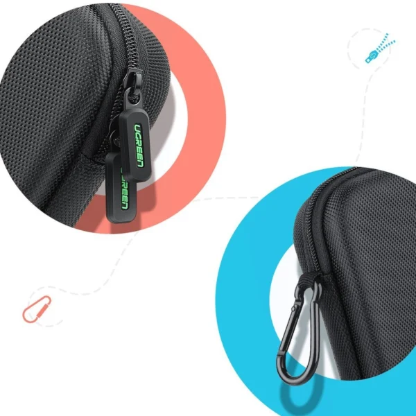 Ugreen Case Box for Nintendo Switch and Accessories 26 cm x 12 cm x 4 cm black (LP174 50974)eng