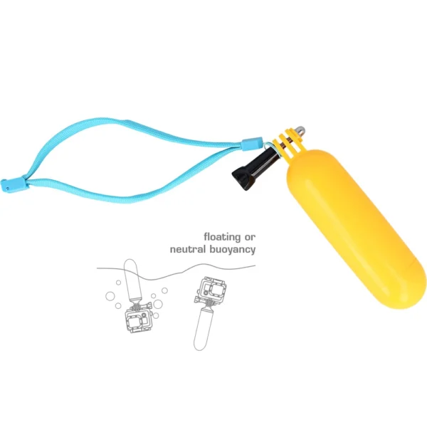 Buoyancy mount for GoPro SJCAM sports cameraseng